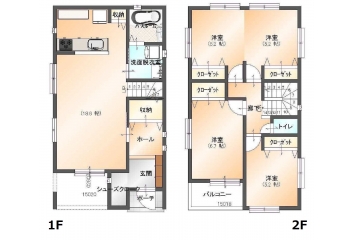 参考プラン　間取り図