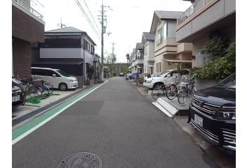 前面道路