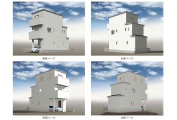 建物完成イメージパース
