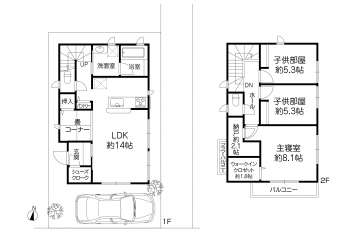 参考プラン間取り図