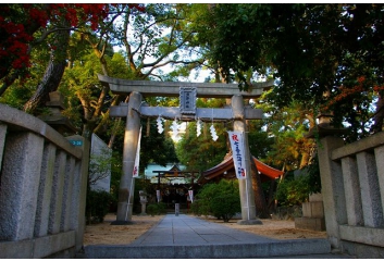 熊野神社　約130ｍ