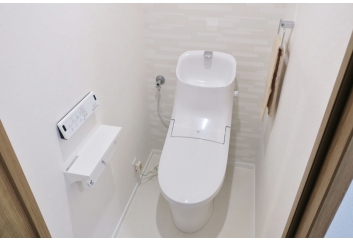 トイレも新品交換！