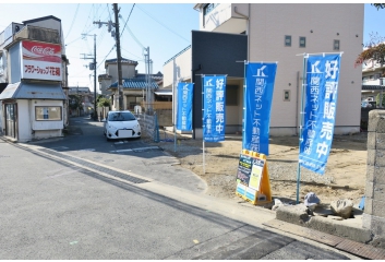 前面道路もすっきりです