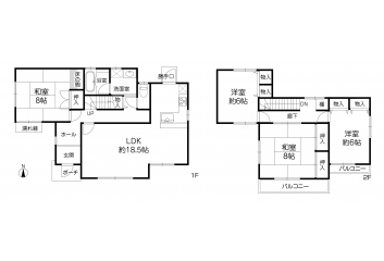 南向き　延床面積119.54㎡