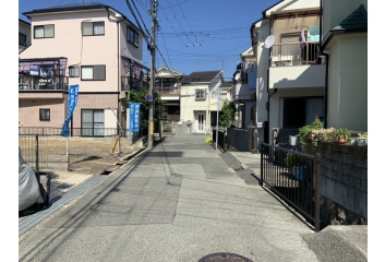 前面道路もすっきりしています