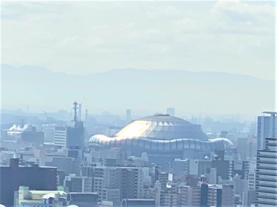 京セラドーム大阪もこのように見えます！！