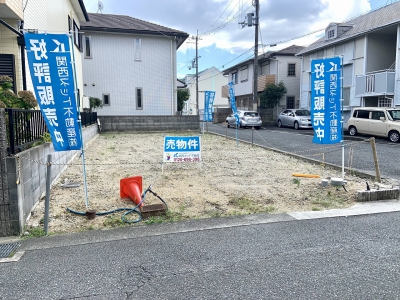 北西角地で開放感あり！