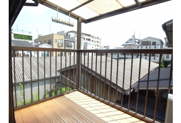 2階から南東側を撮影
